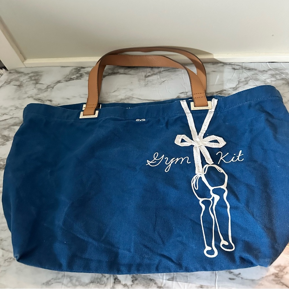 Anya Hindmarch tote bag blue